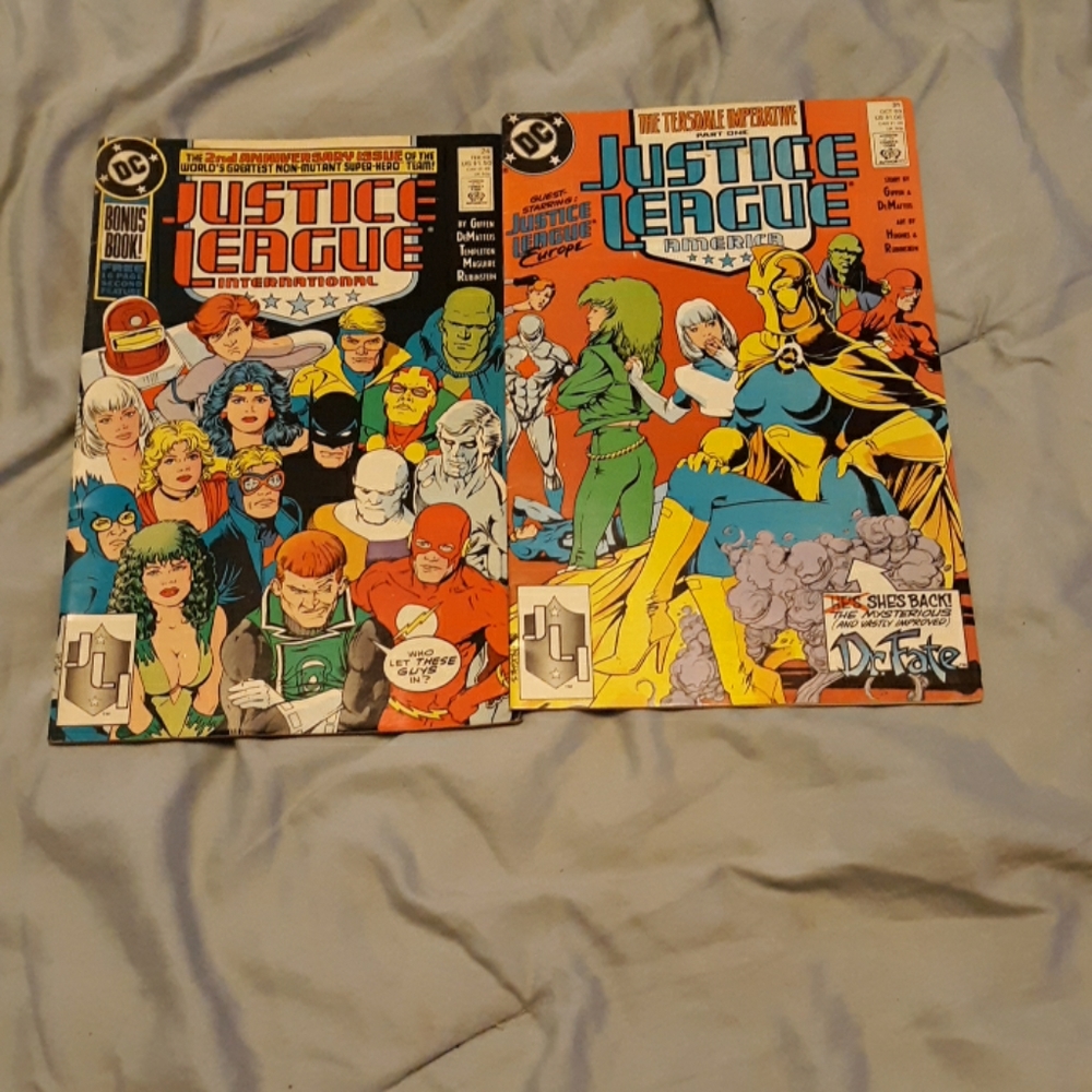 DC Justice League comics